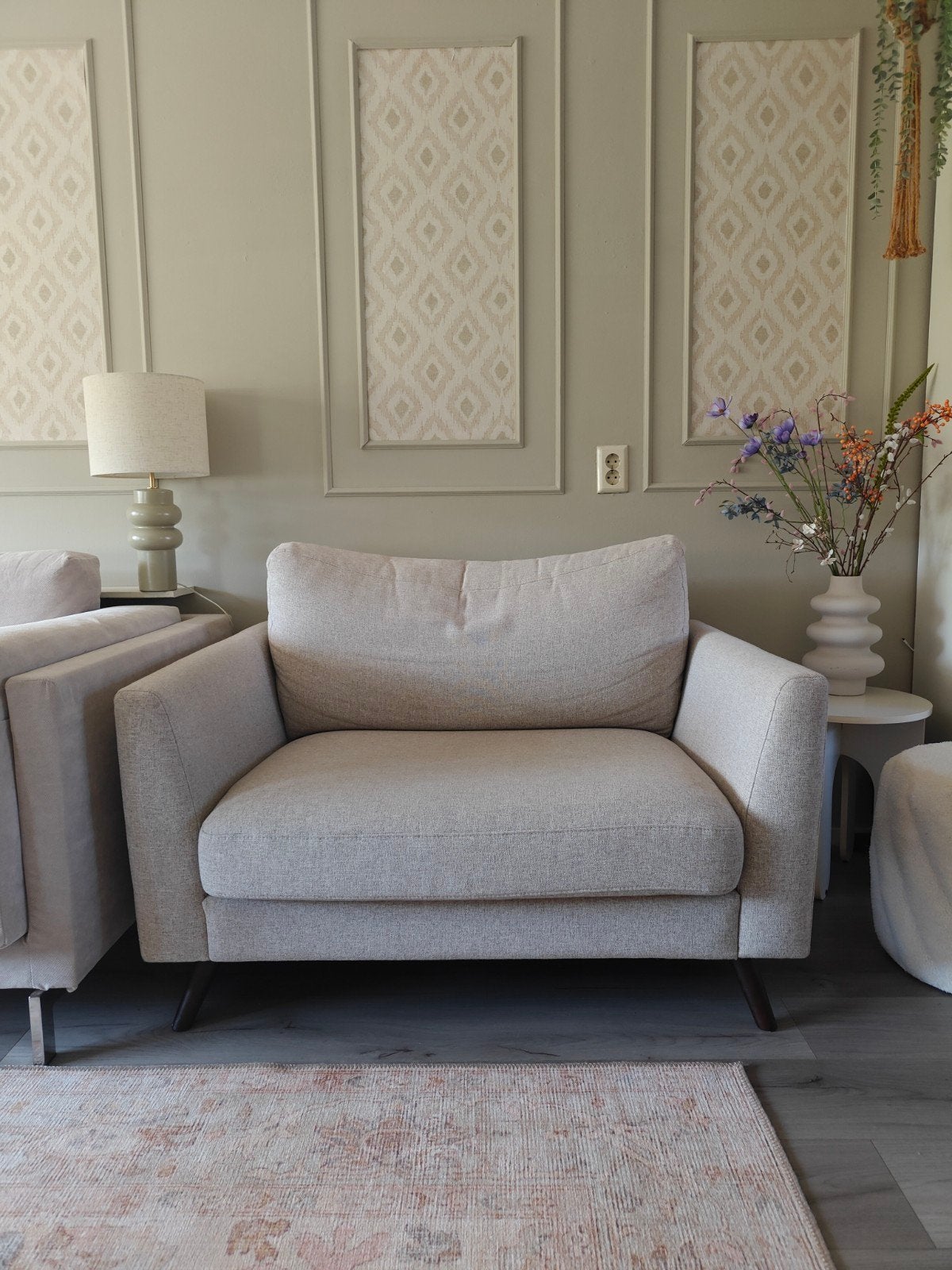 Loveseat, Huis en Inrichting, Fauteuils, Ophalen, Gebruikt, 75 tot 100 cm, 100 tot 125 cm