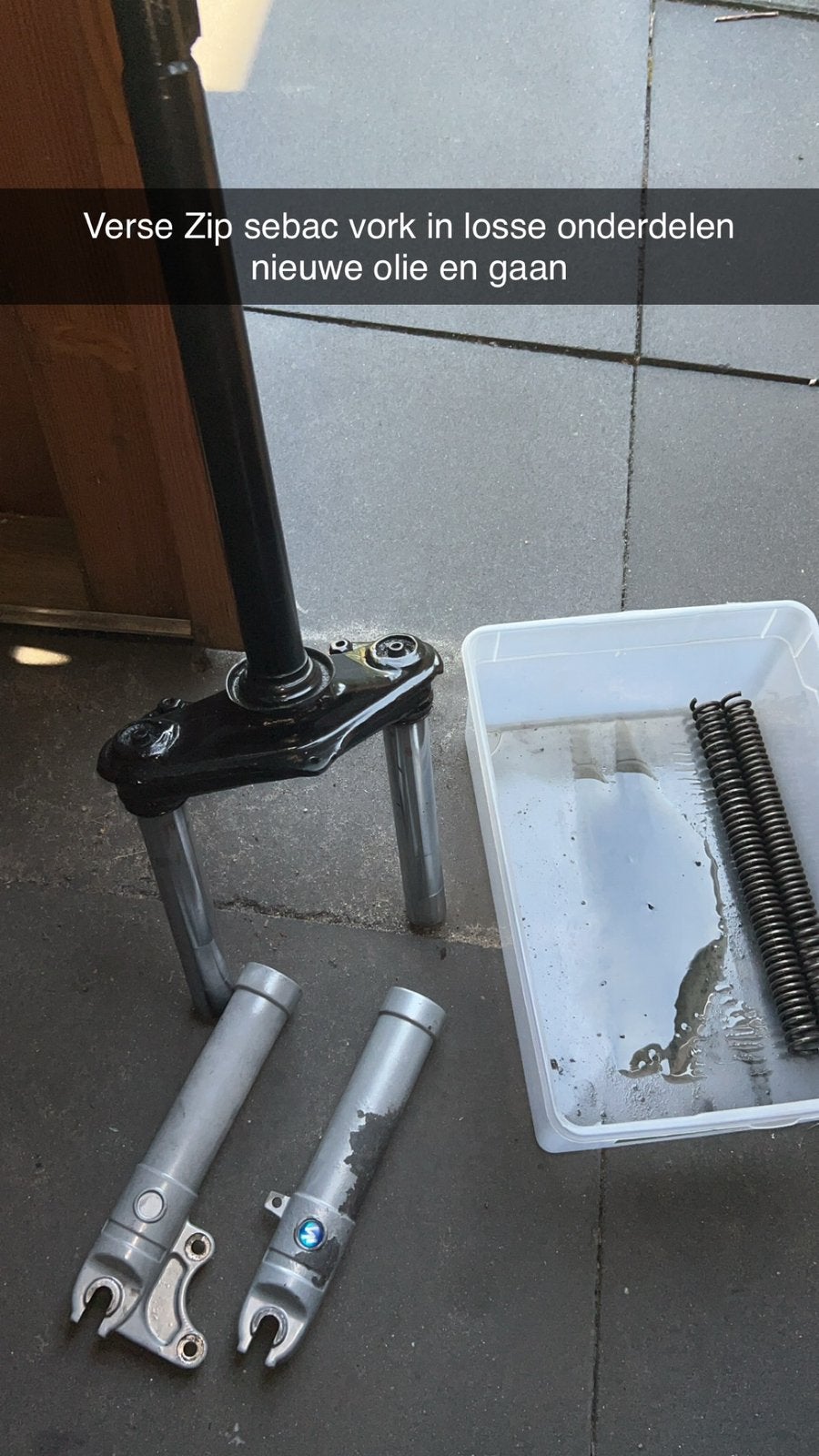 Super nette Zip sebac voorvork, Ophalen, Nieuw, Overige typen, Piaggio