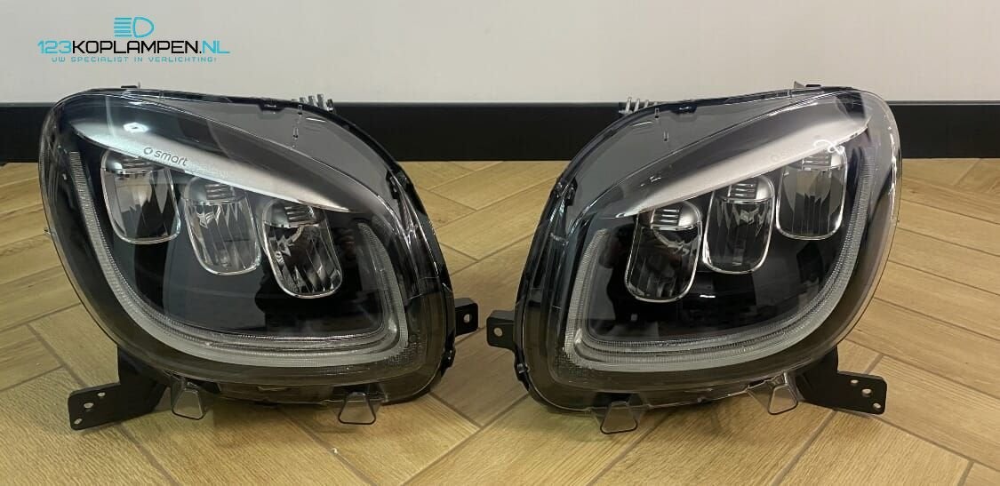 Smart Fortwo Forfour 453 Full Led koplamp links rechts, Gebruikt, -, -, Ophalen of Verzenden
