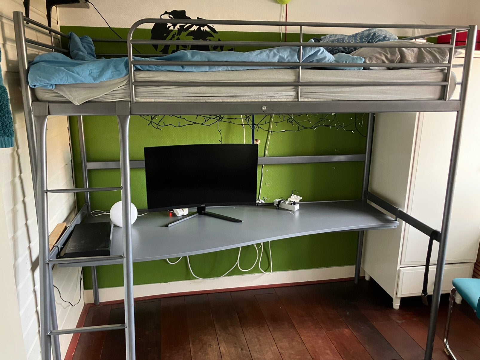 Hoogslaper (gratis) Svarta (Ikea), Ophalen, Gebruikt, Eenpersoons