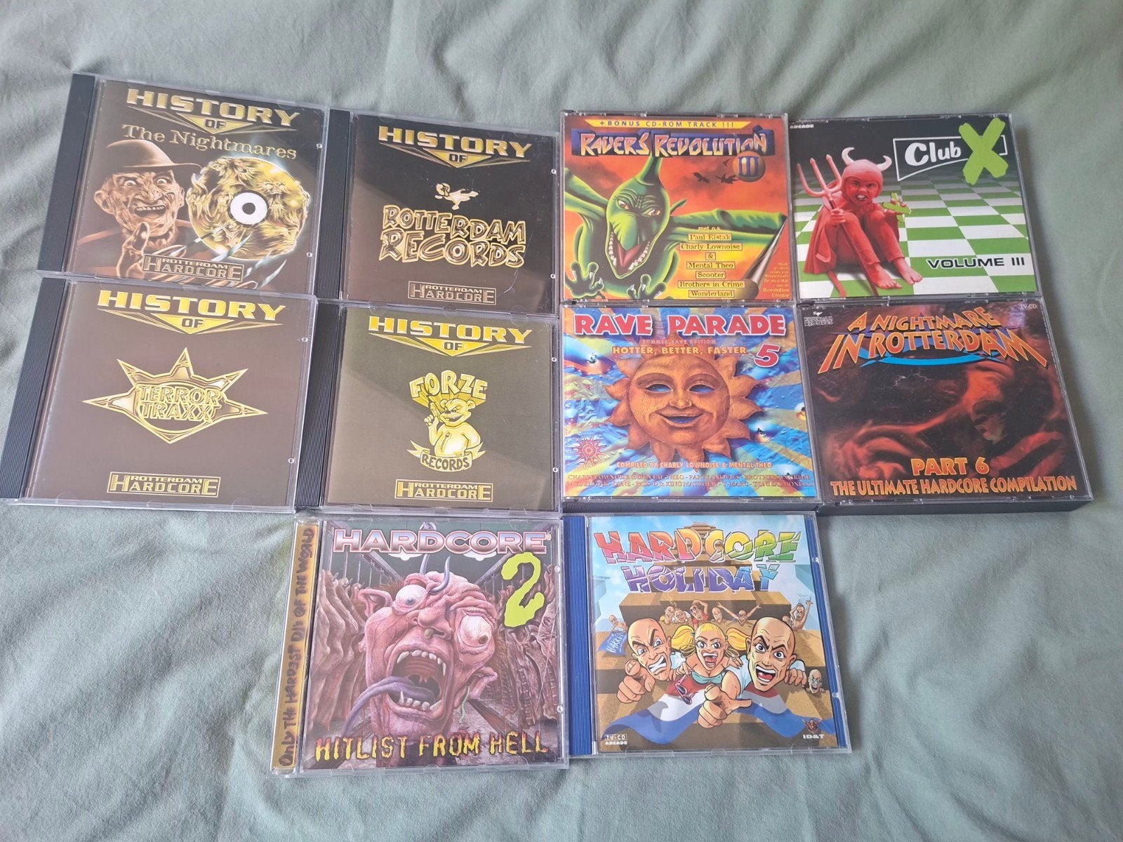 Hardcore CD collectie - 10 albums, diverse genres, Cd's en Dvd's, Gebruikt, Hardcore, Ophalen of Verzenden, Verzamelalbum