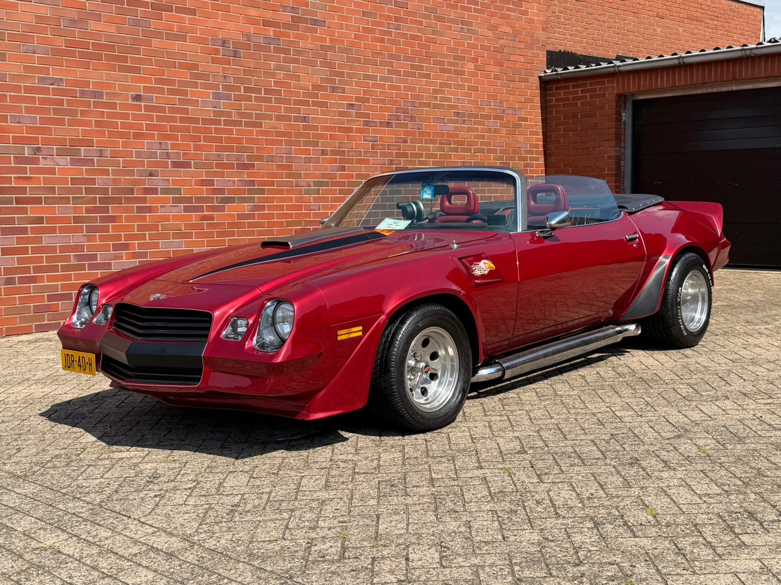 Chevrolet Camaro Z28 Cabrio 5.7 V8 1979 Rood, Auto's, Chevrolet, Automaat, Achterwielaandrijving, Cabriolet, 4 stoelen