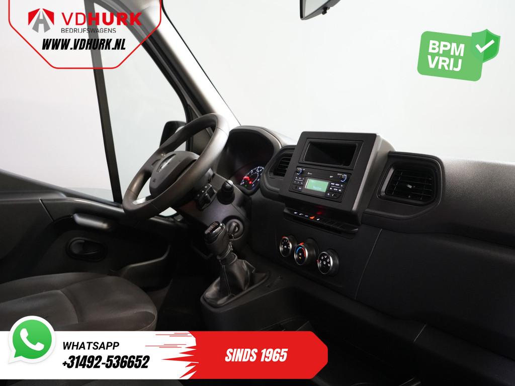 Renault Master 2.3 dCi 150 pk DC Dubbel Cabine Open laadbak/, Auto's, Voorwielaandrijving, Stof, Gebruikt, 4 cilinders