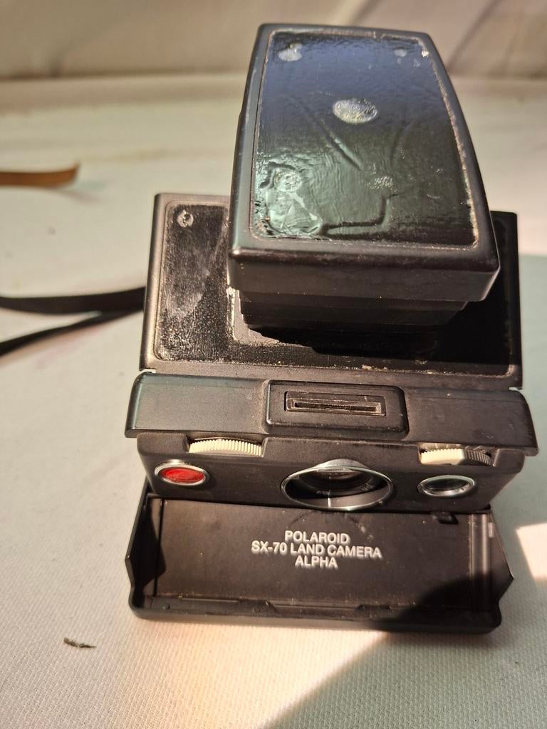 Polaroid SX-70 Land Camera Alpha - Vintage Direct Klaar, Ophalen of Verzenden, Niet werkend, Polaroid, Polaroid
