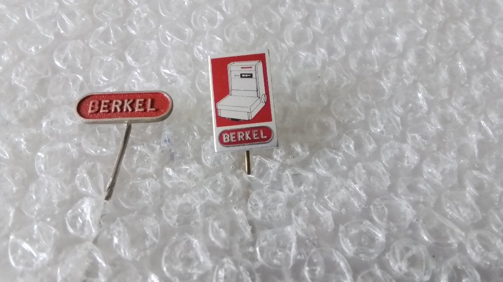 2 verschillende speldjes berkel weegschalen en snijmachines, Ophalen of Verzenden, Zo goed als nieuw, Overige onderwerpen