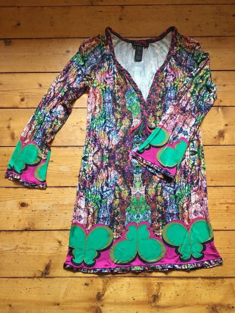 Custo Barcelona. Zomers Tuniek/jurk. Maat 38, Kleding | Dames, Maat 38/40 (M), Custo Barcelona, Meerkleurig, Ophalen of Verzenden