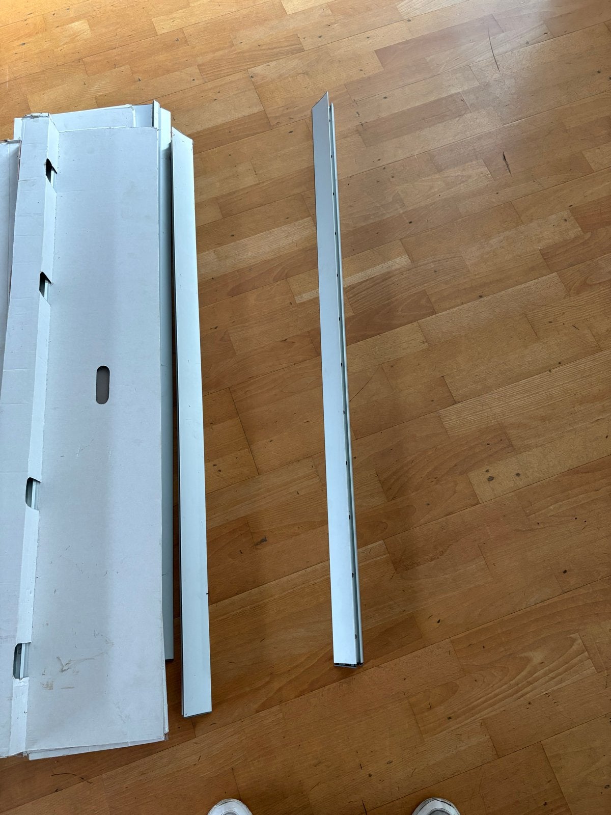 IKEA LJUSDAL Glazen plank 119x26 cm, Huis en Inrichting, Kasten | Boekenkasten, Ophalen, Met plank(en), 100 tot 150 cm, Nieuw