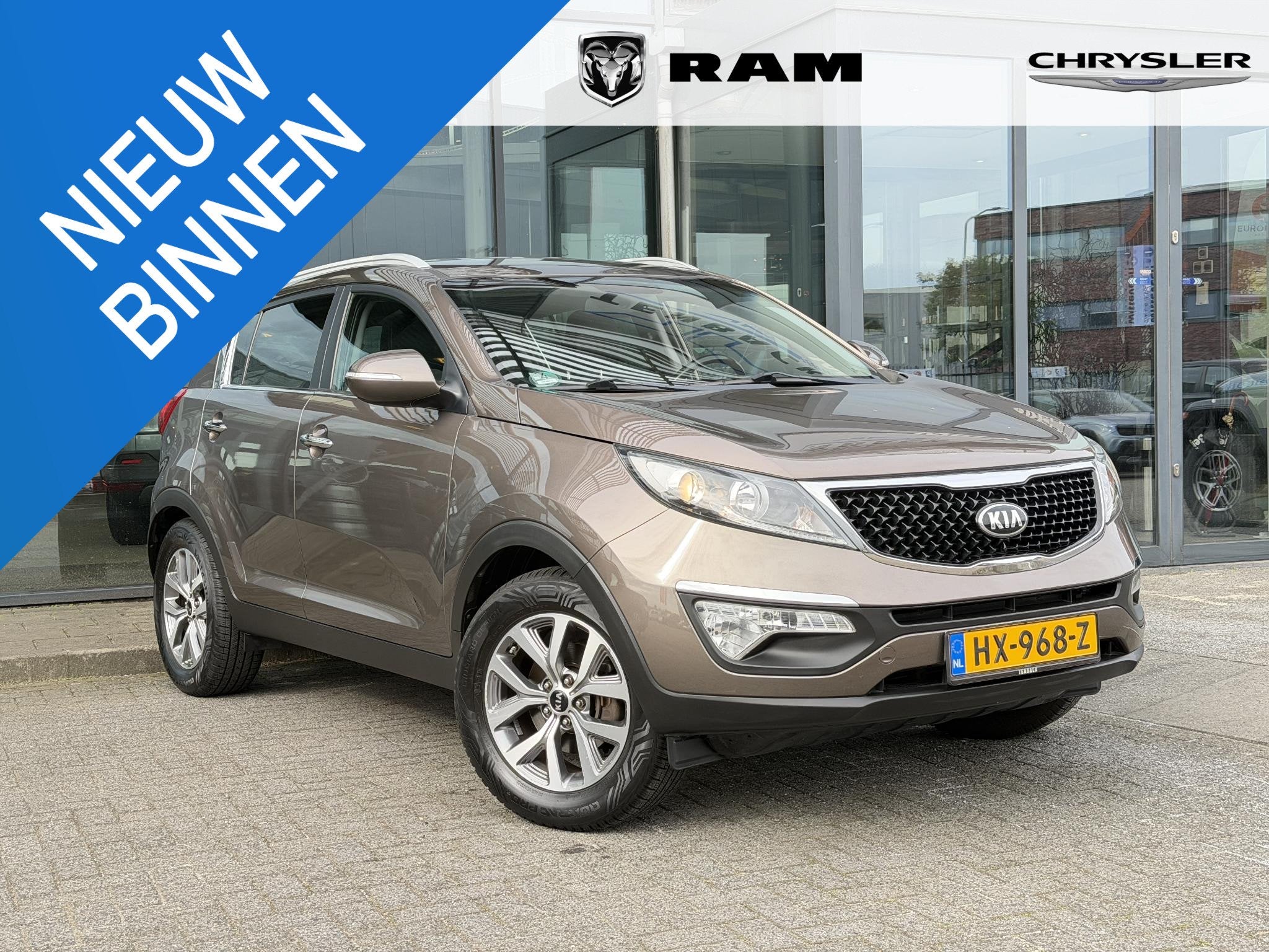 Kia Sportage 1.6 GDI X-treme DynamicLine | Leder | Trekhaak, Auto's, Voorwielaandrijving, 135 pk, 4 cilinders, Startonderbreker