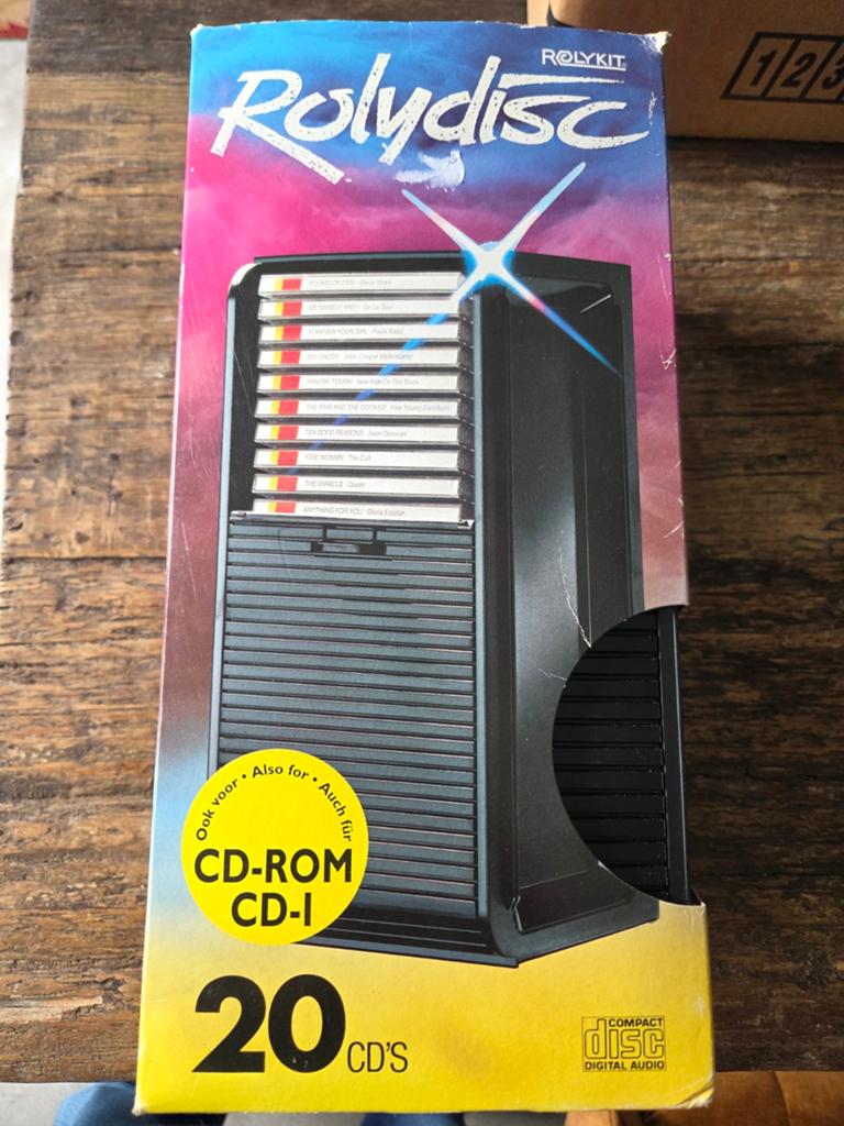 Rolykit Rolydisc CD-houder - Nieuw in doos, Kunststof, Minder dan 25 discs, Nieuw, Ophalen of Verzenden