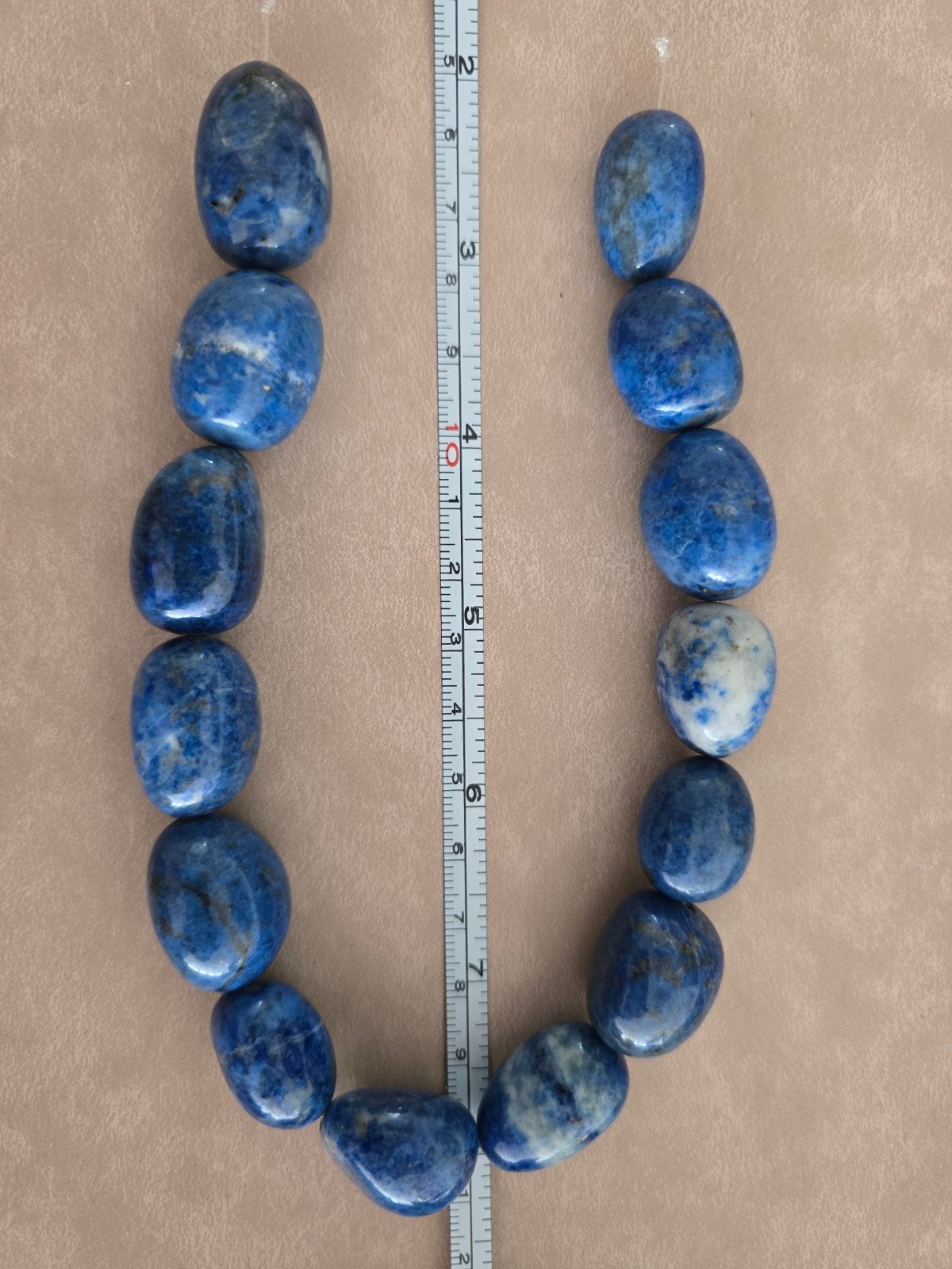 Grote Nugget Kralen Lapis Lazuli - 14 Stuks (15-25mm), Hobby en Vrije tijd, Kralen en Sieraden maken, Ophalen of Verzenden