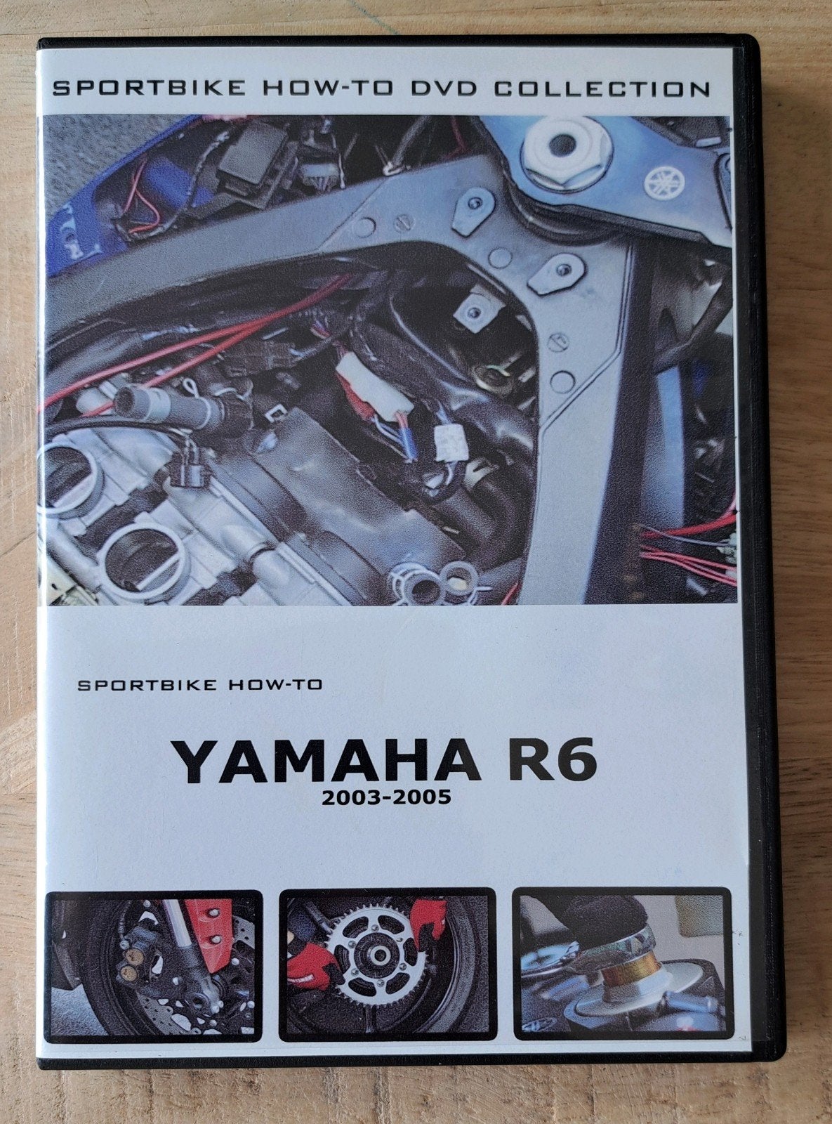 Sportbike How-To DVD: Yamaha R6 (2003-2005) Onderhoudsgids, Motoren, Handleidingen en Instructieboekjes, Ophalen of Verzenden