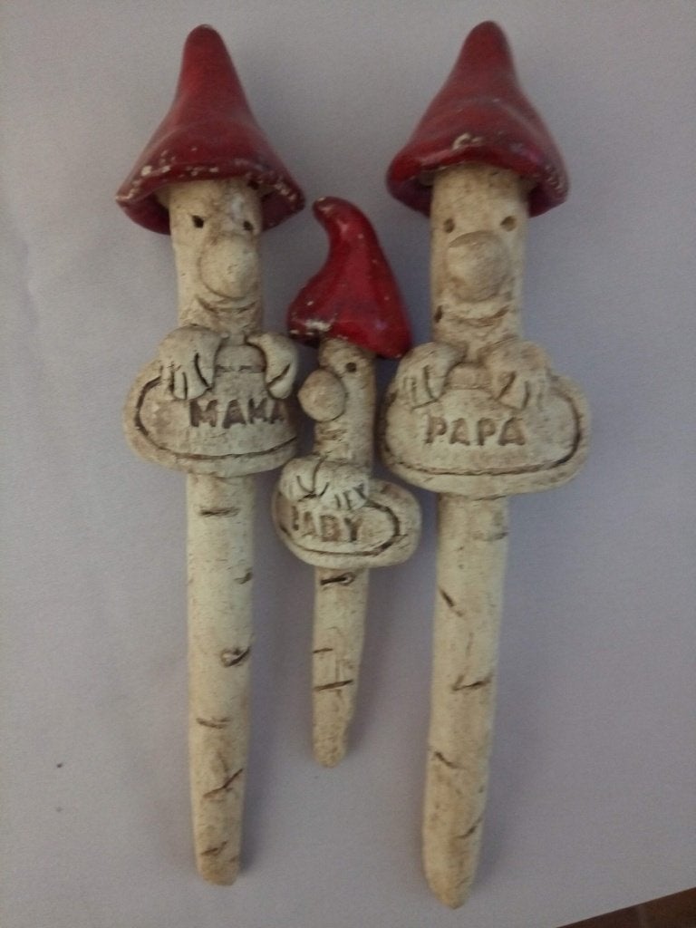 GRAPPIGE FIGUURTJES MET TEKST, beeld, keramiek, Ophalen, Nieuw, Fantasy