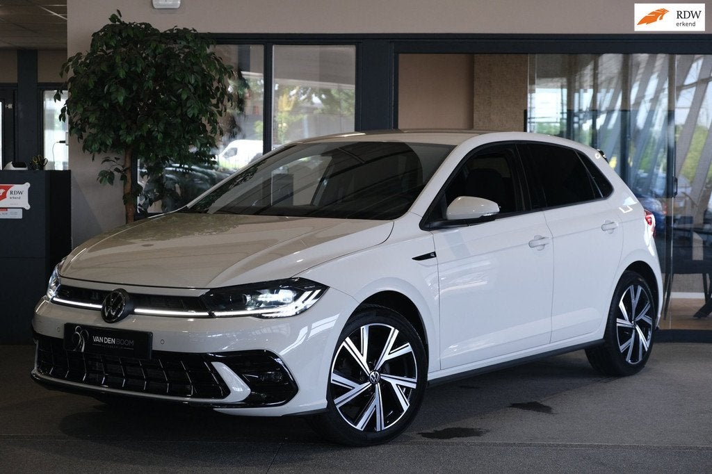 Volkswagen Polo 1.0 TSI 110PK 2x R-Line DSG Navi Led Pdc Cam, Auto's, Gebruikt, Automatische klimaatregeling, Origineel Nederlands
