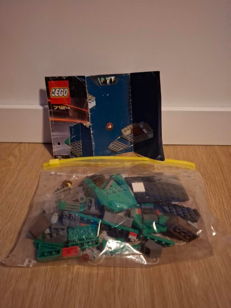 Lego 7124 Flash Speeder - Zonder doos, Gebruikt, Star Wars, Lego, Ophalen of Verzenden