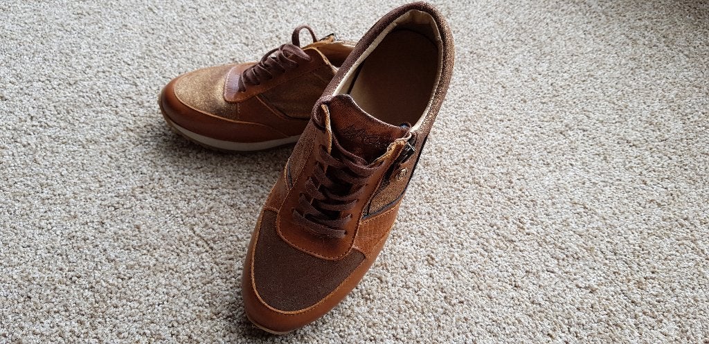 McGREGOR SNEAKERS NIEUW 38 BRUIN/GOUD, McGregor, Bruin, Nieuw, Ophalen of Verzenden
