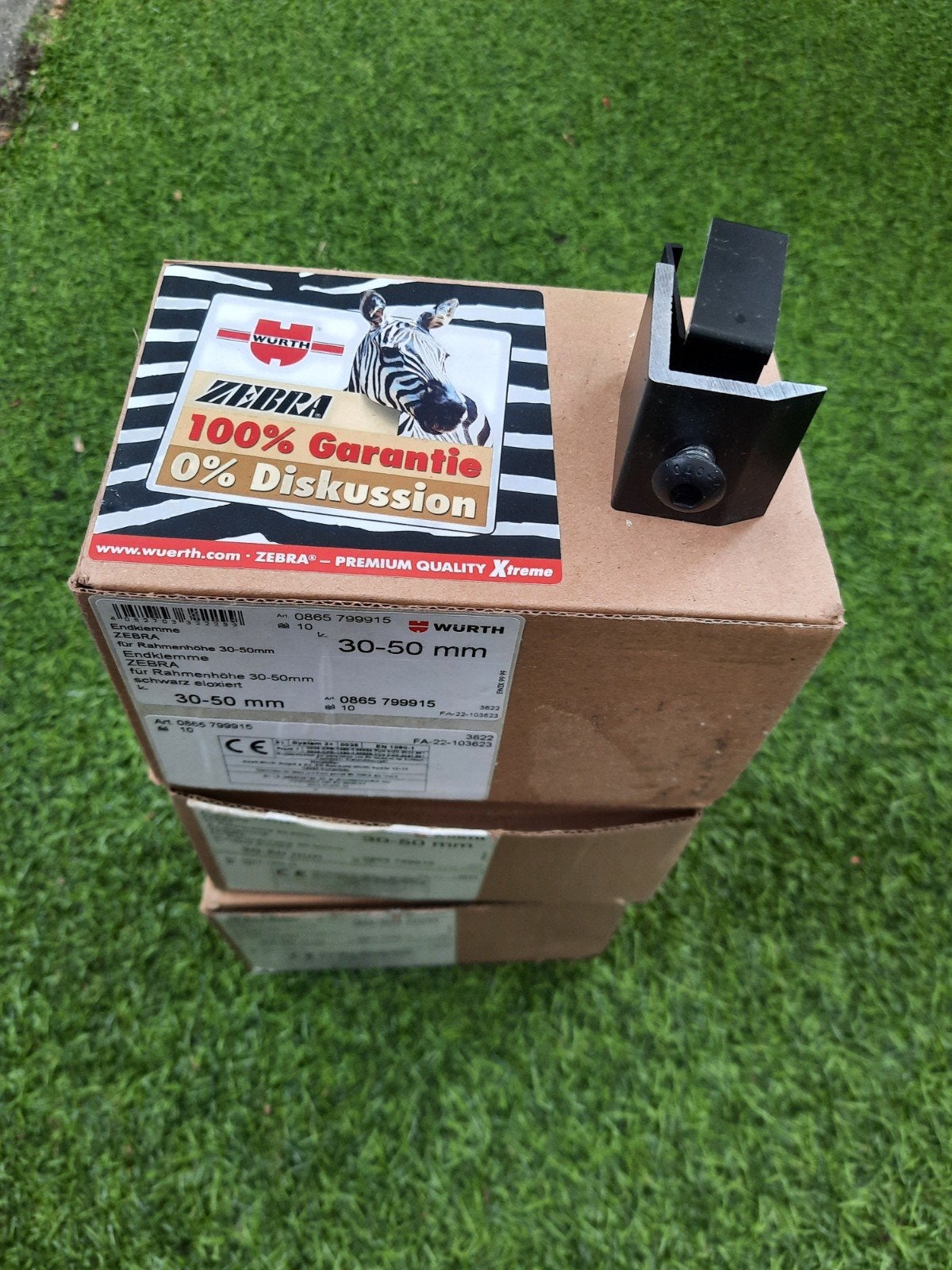 Wurth Zebra Eindklemmen 30-50 mm - Nieuw in doos, Ophalen of Verzenden, Nieuw, Minder dan 50 mm, Overige typen