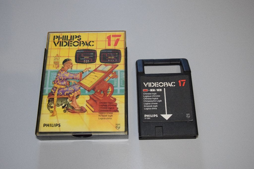 Philips Videopac : Chinese Logic (17), Puzzel en Educatief, 1 speler, Ophalen of Verzenden, Zo goed als nieuw