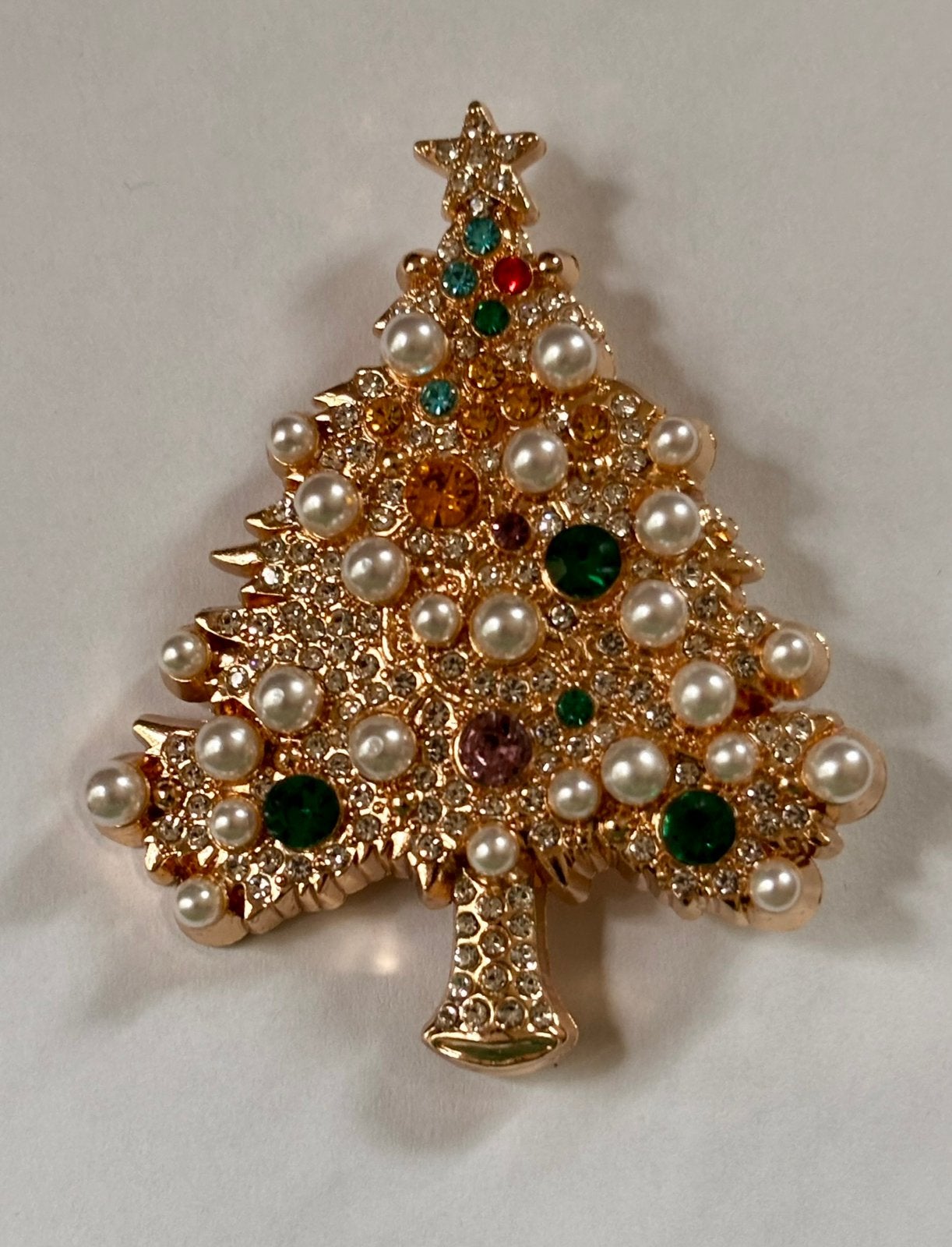Kerstboom kerstbroche kerst, Ophalen of Verzenden, Nieuw, Overige materialen