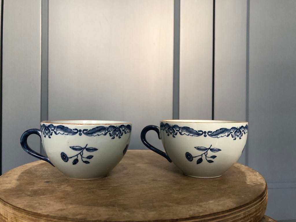Set van 2 Ostindia Rörstrand koffiekopjes zonder schotel, Ophalen