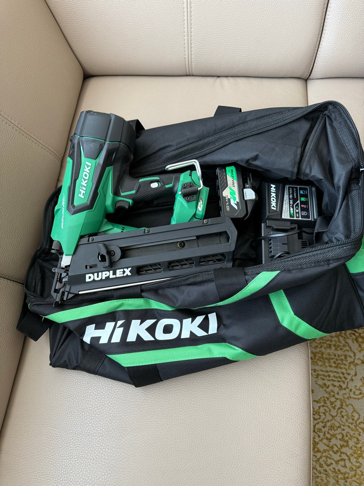 HiKOKI Accutacker Duplex - Zo goed als nieuw, Ophalen, Zo goed als nieuw, Tacker/nietmachine, Overige merken