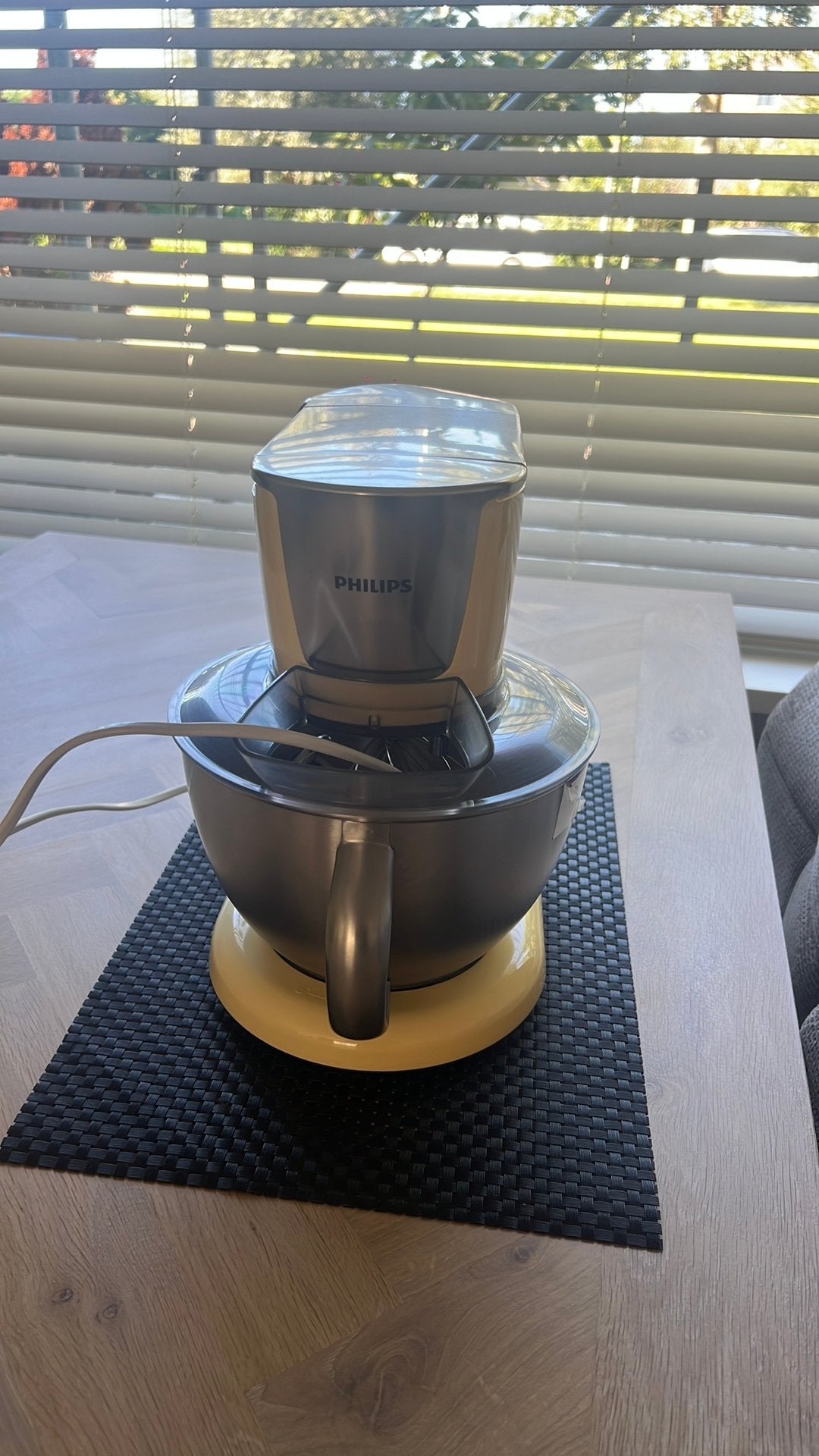 Philips avance hr7950 keukenmachine, Ophalen, 4 liter of meer, Gebruikt, 3 snelheden of meer