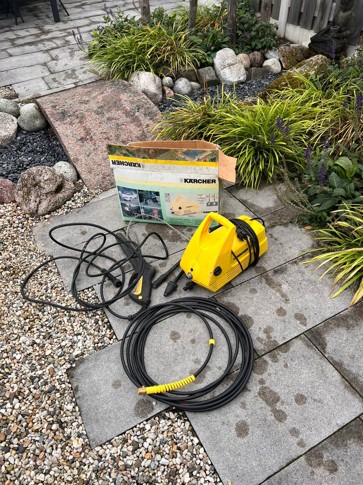 Karcher hogedrukreiniger, Tuin en Terras, Ophalen, Zo goed als nieuw, Elektrisch