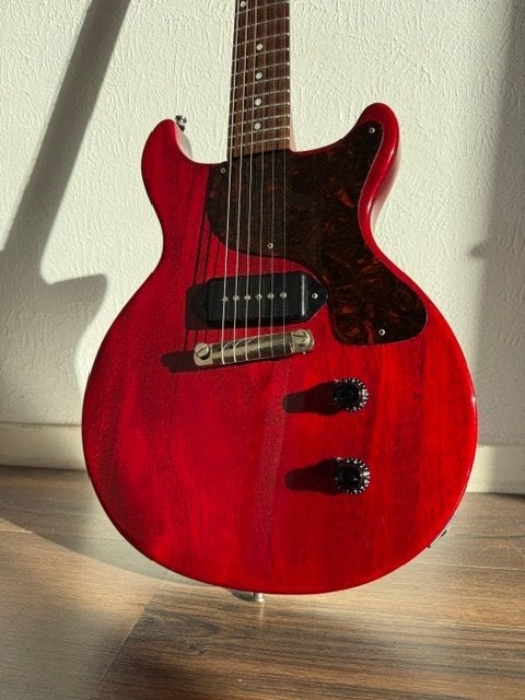Gibson Custom Shop Les Paul Junior '58 Cherry, Muziek en Instrumenten, Snaarinstrumenten | Gitaren | Elektrisch, Ophalen, Gebruikt