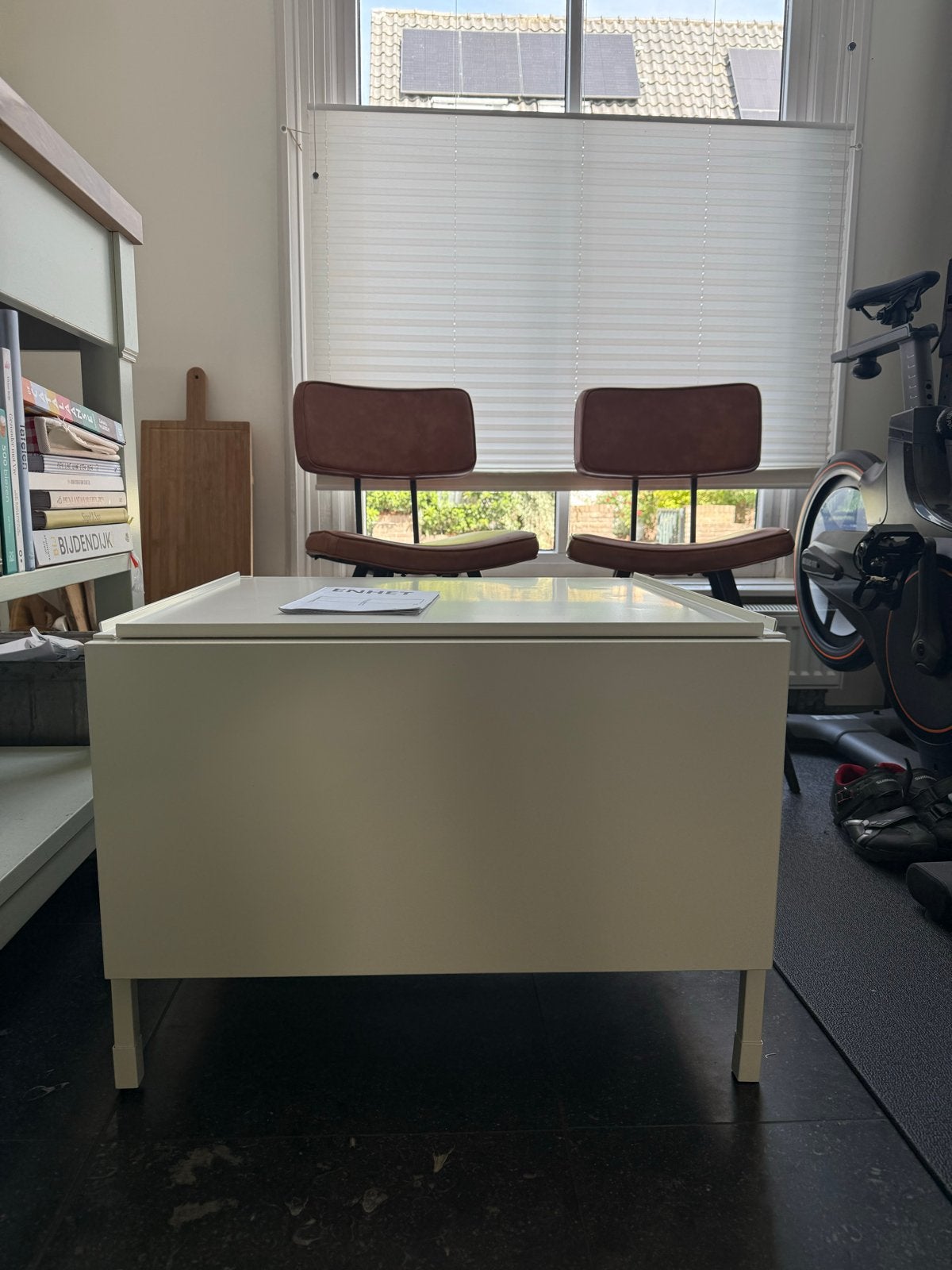 IKEA Enhet Wasmachine Onderkast met 1 lade, wit, 60x61x45 cm, Ophalen, Nieuw