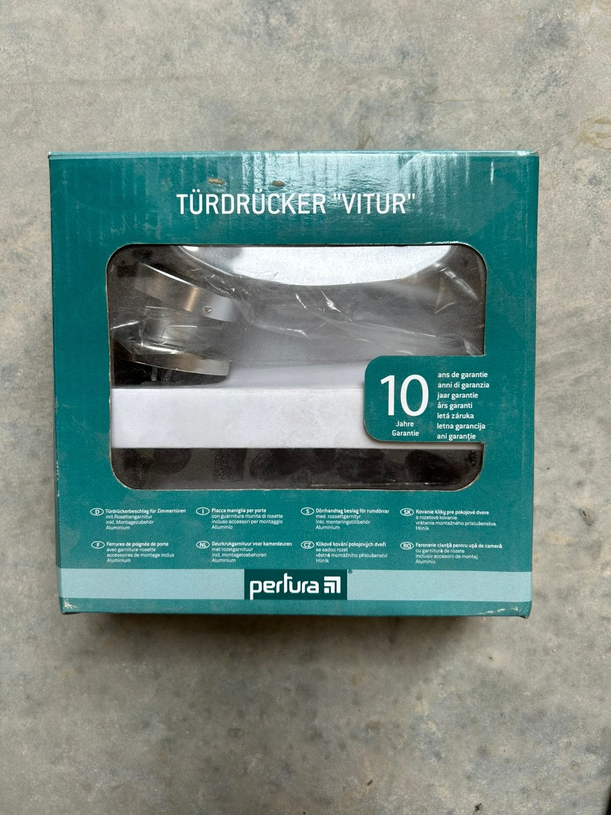 Pertura deurkruk Vitur, Doe-het-zelf en Verbouw, Ophalen of Verzenden, Nieuw, Overige materialen, Klink of Kruk