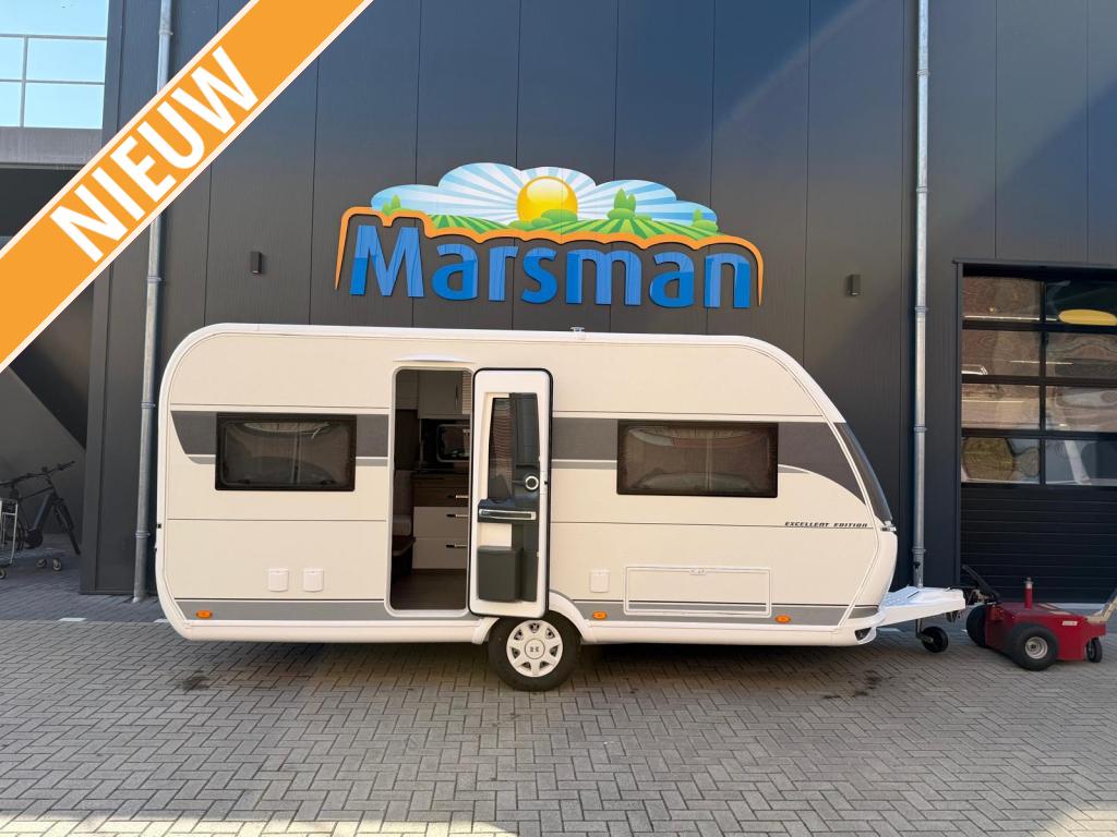 Hobby Excellent Edition 460 UFE, Caravans en Kamperen, Schokbreker, Rondzit, Hobby, Overige typen