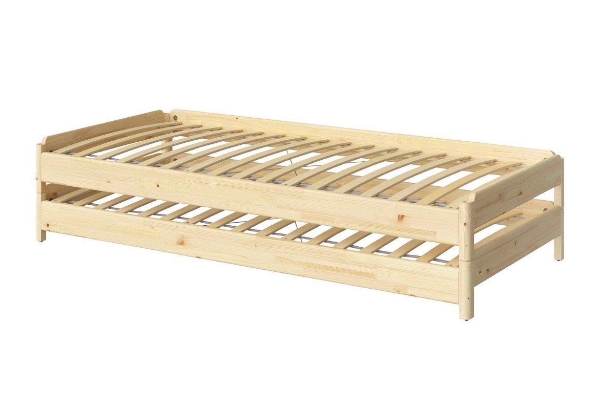 IKEA Utåker stapelbaar bed, grenen, Ophalen, Zo goed als nieuw, 80 cm, 200 cm