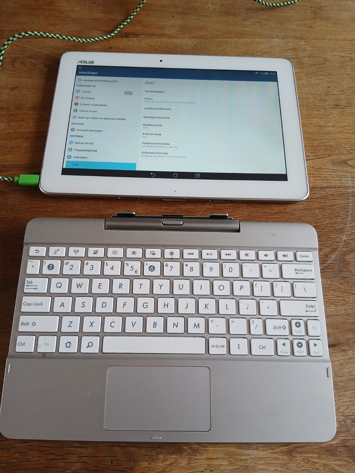 Asus K010 Transformer Pad TF103C - 10.1 inch tablet, Computers en Software, Android Tablets, Gebruikt, Wi-Fi, 10 inch, 16 GB, Ophalen of Verzenden