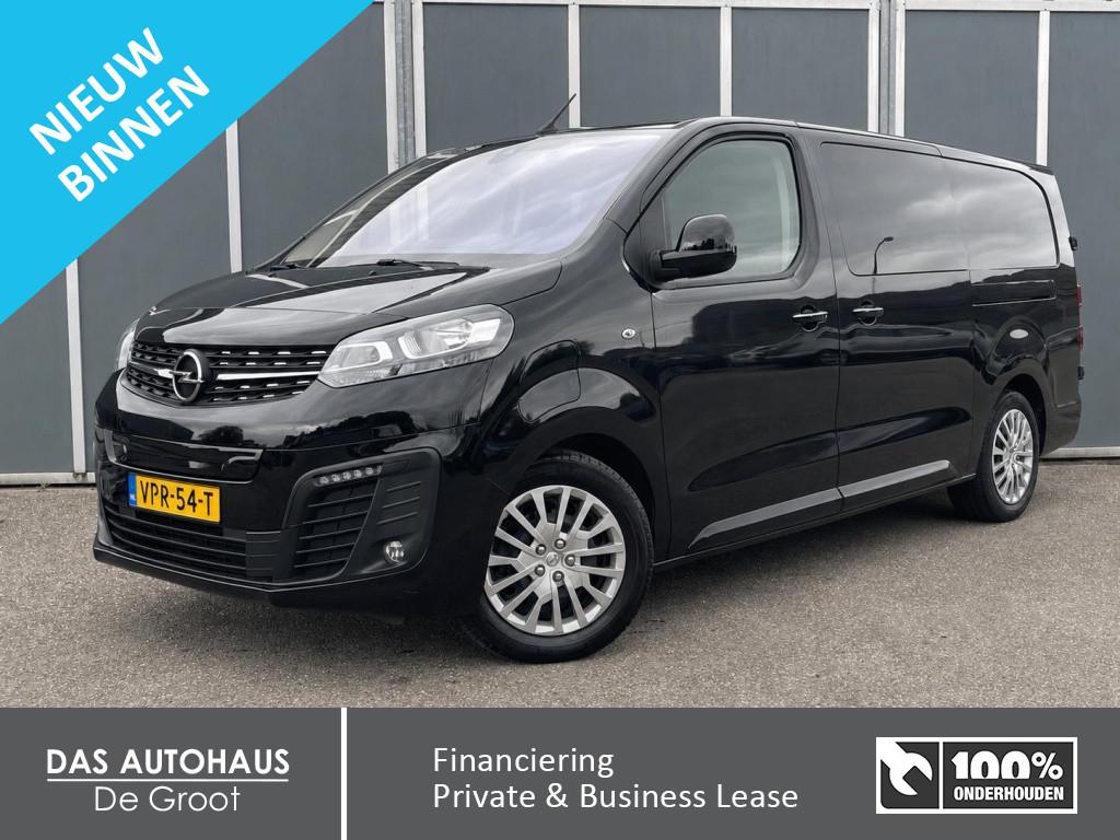 Opel Vivaro-e L3H1 DC 75 kWh Innovation 5p. | 3 Fase | Camer, Auto's, 12 maanden, 2188 kg, Zwart, Origineel Nederlands