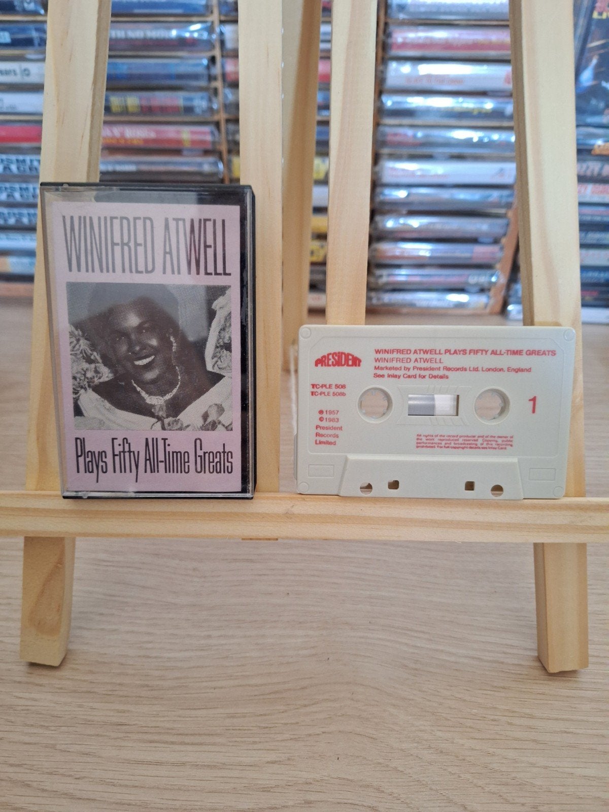 Winifred Atwell - Plays Fifty All-Time Greats Cassette, Gebruikt, 1 bandje, Ophalen of Verzenden, Origineel
