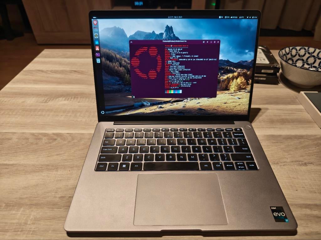 Xiaomi Redmi Book 14 I7-12700H 16GB RAM 512GB NVMe SSD, Computers en Software, Windows Laptops, Xiaomi, Qwerty, Zo goed als nieuw