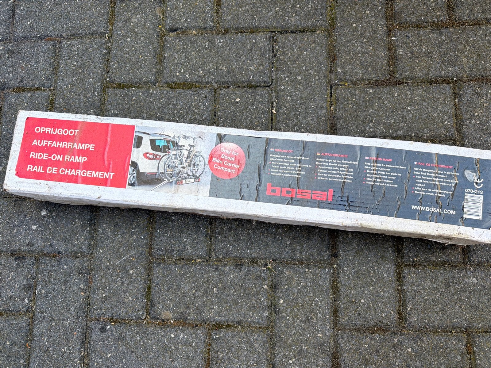 Bosal Opritgoot / Oprijgoot voor Fietsendrager Compact, Auto diversen, Ophalen, Nieuw, Fietsendrager-accessoire, Elektrische fiets
