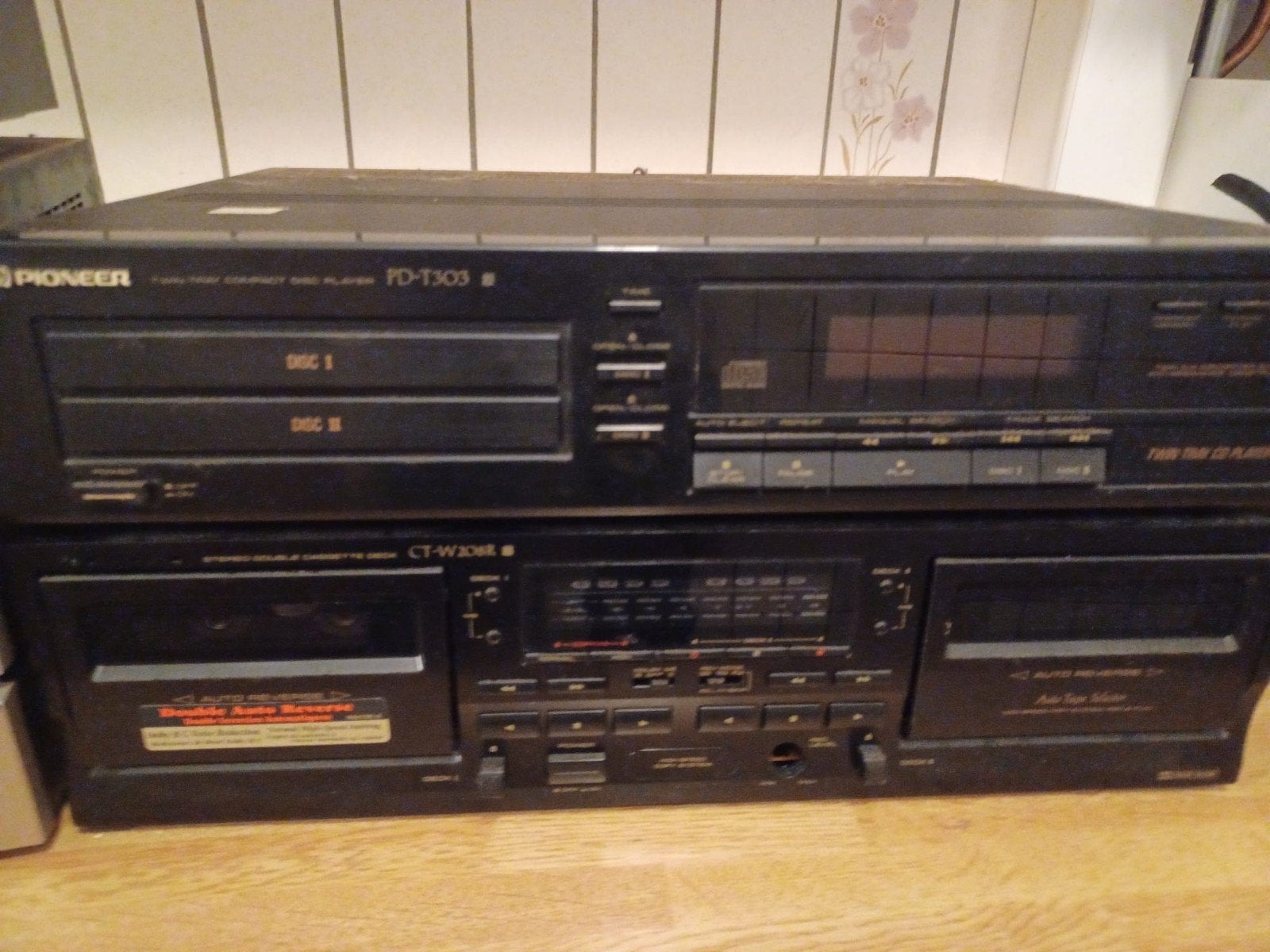 Pioneer HifiSet - Versterker, CD-speler, Cassettedeck, Tuner, Audio, Tv en Foto, Ophalen, Gebruikt, Losse componenten, Cassettedeck