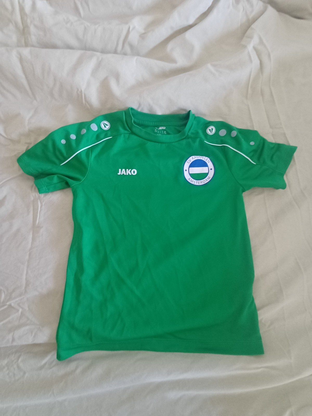 Officieel SV Kadoelen tenue Jako maat 128 + sokken, Maat XS of kleiner, Ophalen, Zo goed als nieuw