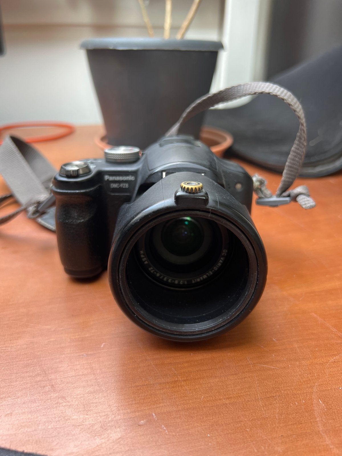 Panasonic Lumix DMC-FZ8 Bridgecamera met accessoires, Ophalen, Gebruikt, Panasonic, Beeldstabilisatie