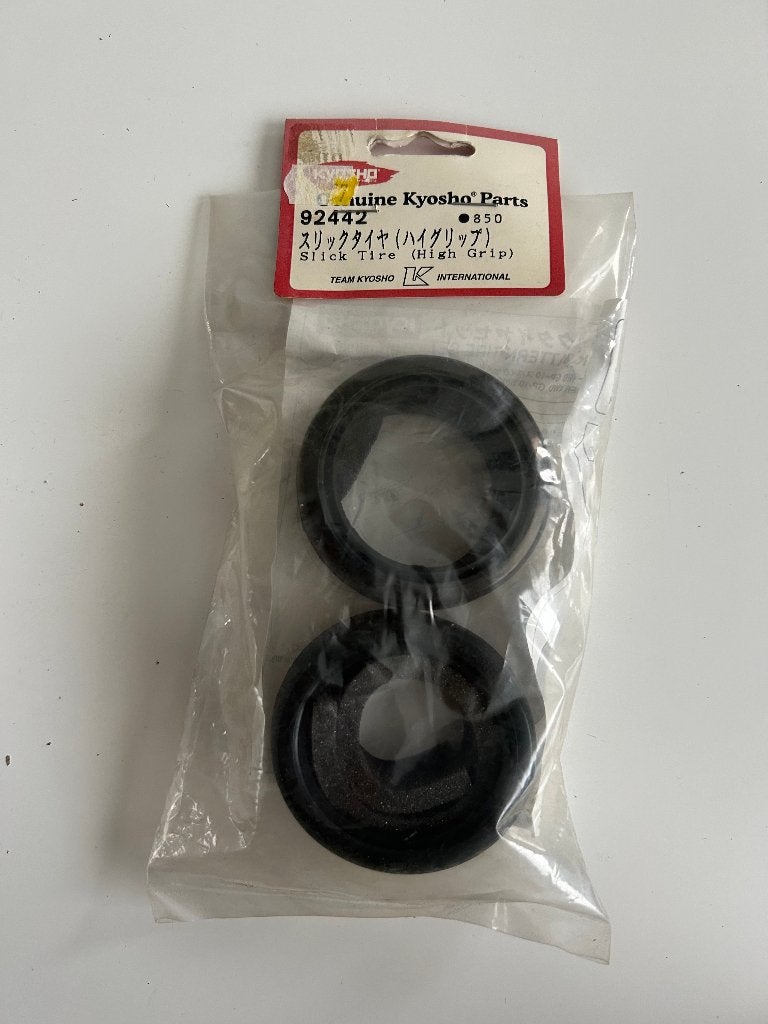 Kyosho 92442 slick tire high grip nieuw rc auto, Verzenden, Nieuw, Overige schalen, Onderdeel