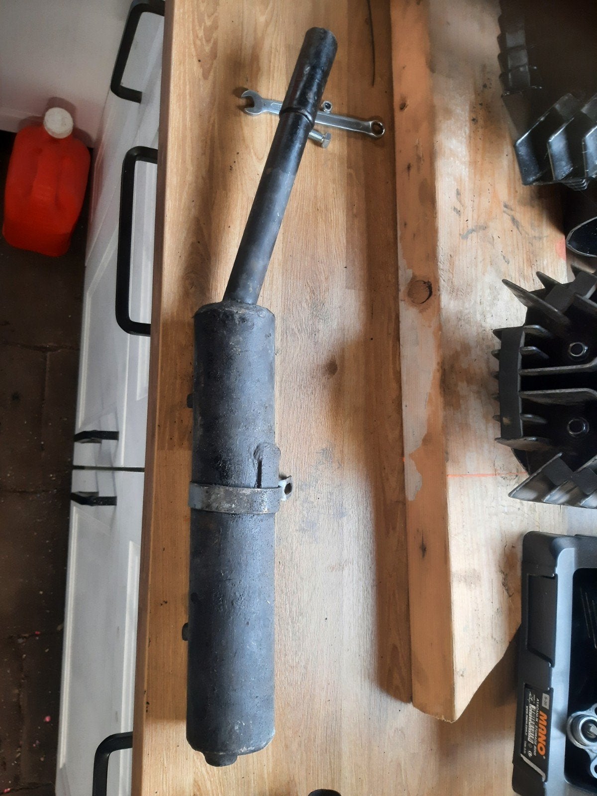 honda mt uitlaat delen, Ophalen, Uitlaat