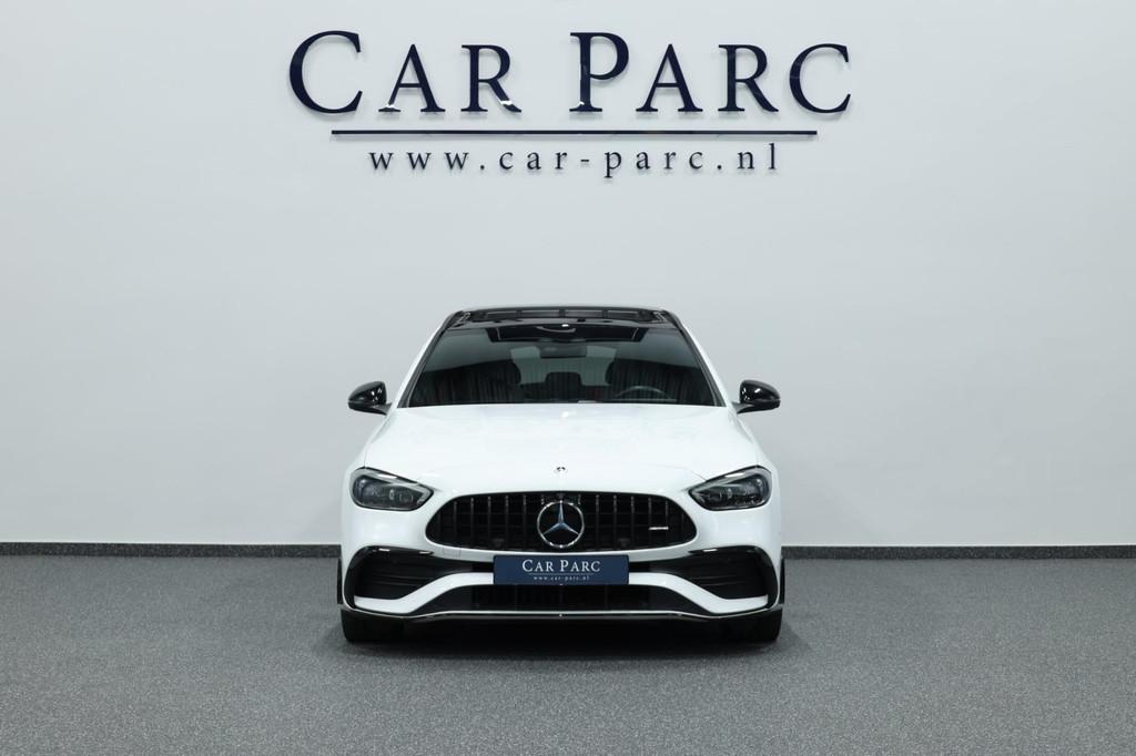 Mercedes-Benz C-klasse AMG 43 4MATIC 408+PK BTW/VIRTUAL/SFEE, Auto's, Mercedes-Benz, Automaat, 4 cilinders, Wit, Bedrijf