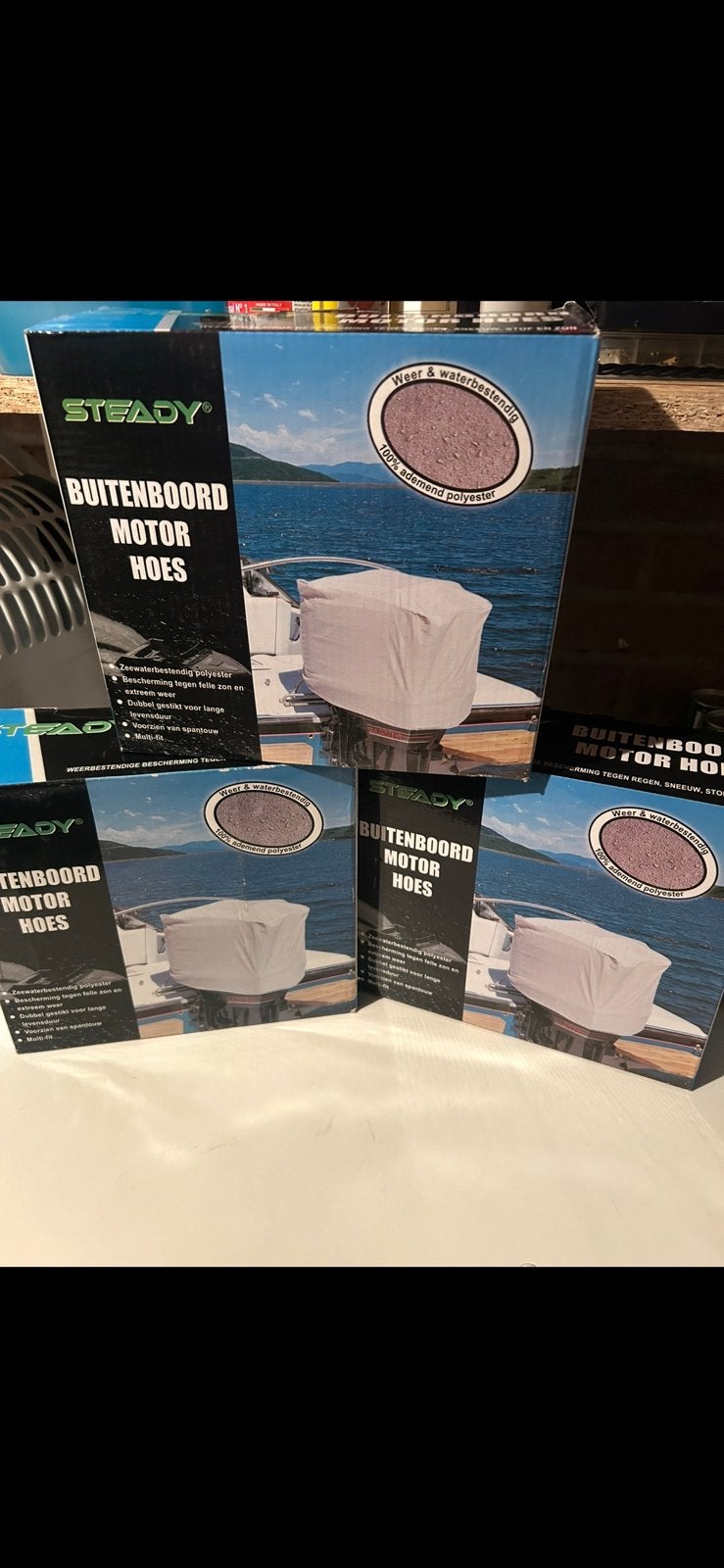 Partij steady buitenboord motor hoezen, Watersport en Boten, Ophalen, Zo goed als nieuw, Motor en Techniek