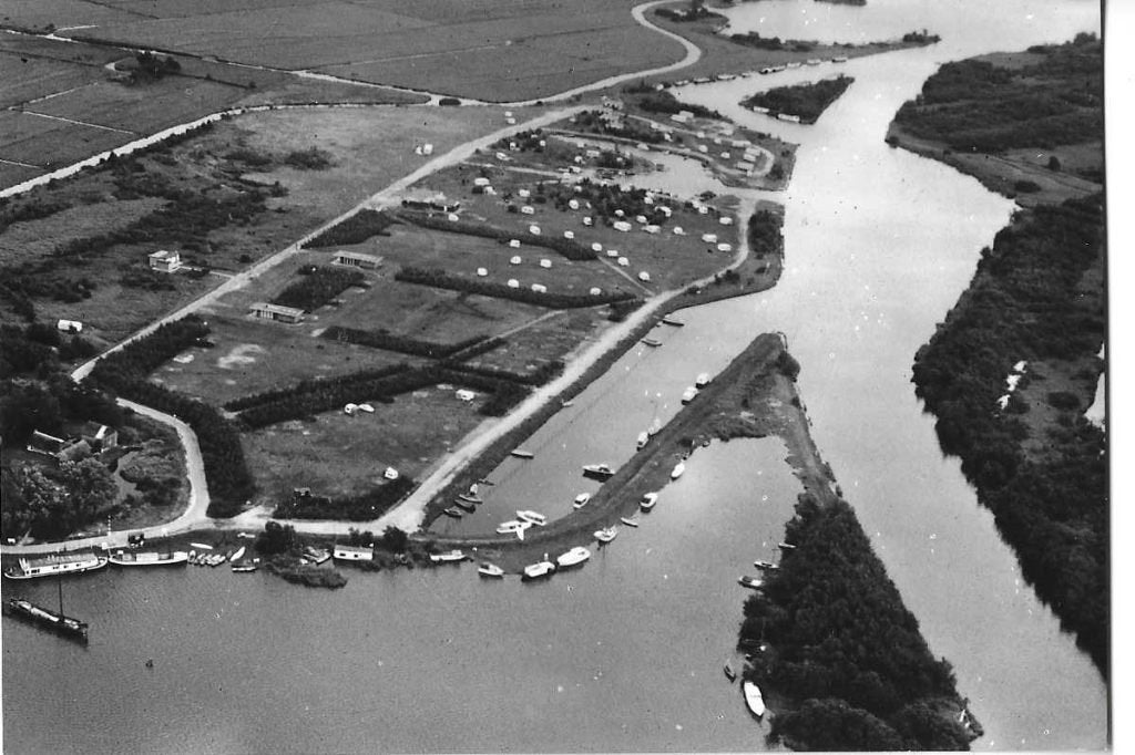eernewoude  luchtfoto, Verzenden, 1960 tot 1980, Ongelopen, Friesland