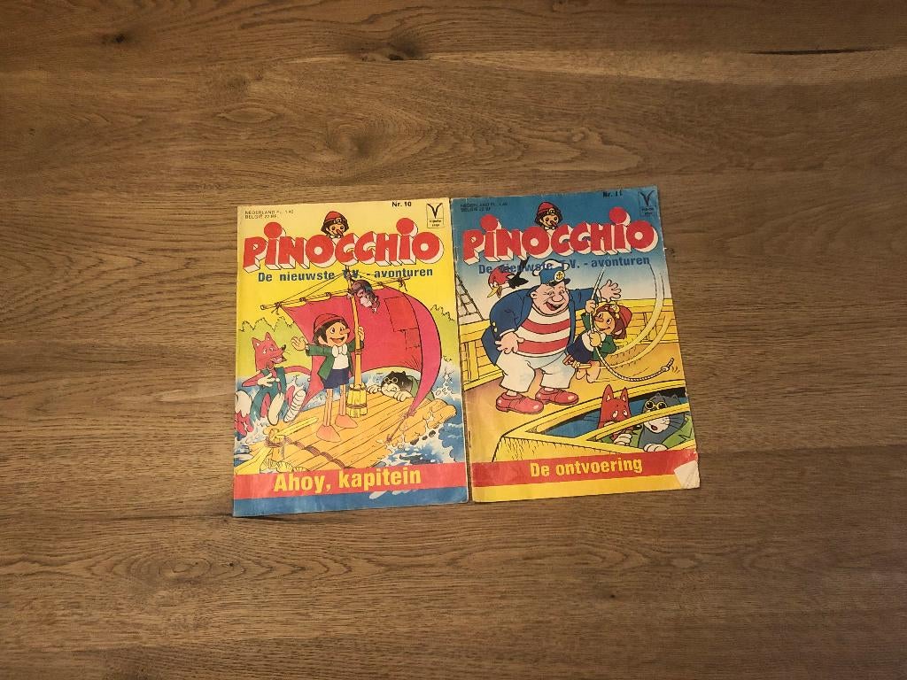 B072 Pinocchio De nieuwste TV avonturen Vrijbuiter Pinokkio, Boeken, Stripboeken, Meerdere stripboeken, Ophalen of Verzenden, Gelezen