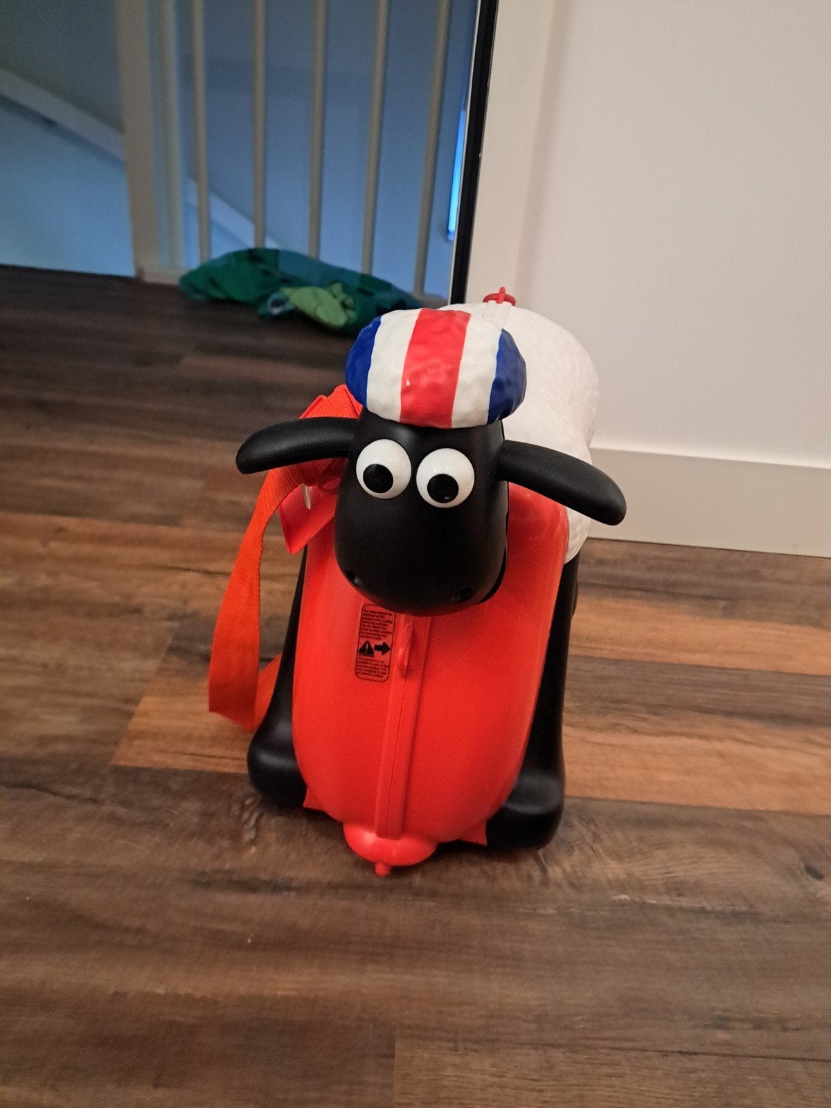 Leuke verrijdbare kinderkoffer Shaun het Schaap, Wieltjes, 30 cm of meer, Wit, Minder dan 40 cm
