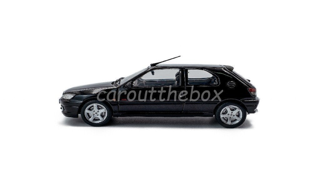 Peugeot 306 S16 zwart 1:43 Solido Sol138, Verzenden, Nieuw, Auto, Solido