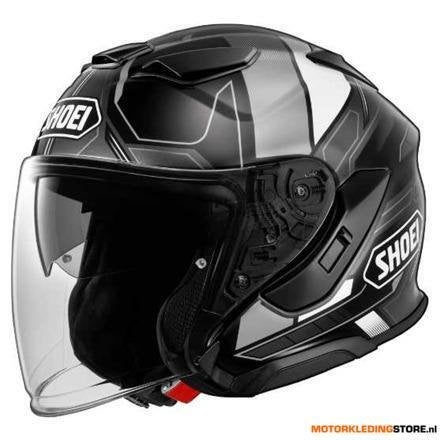 Shoei J-Cruise 3 Whizzy Jethelm, Zwart-Blauw, Ophalen of Verzenden, Nieuw met kaartje