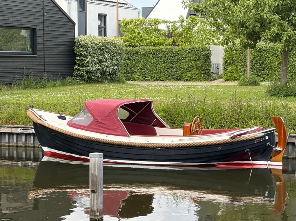 Arie Wiegmans 21 – Klassieke Nederlandse Sloep | 1999, Ophalen, Zo goed als nieuw, Polyester, Diesel