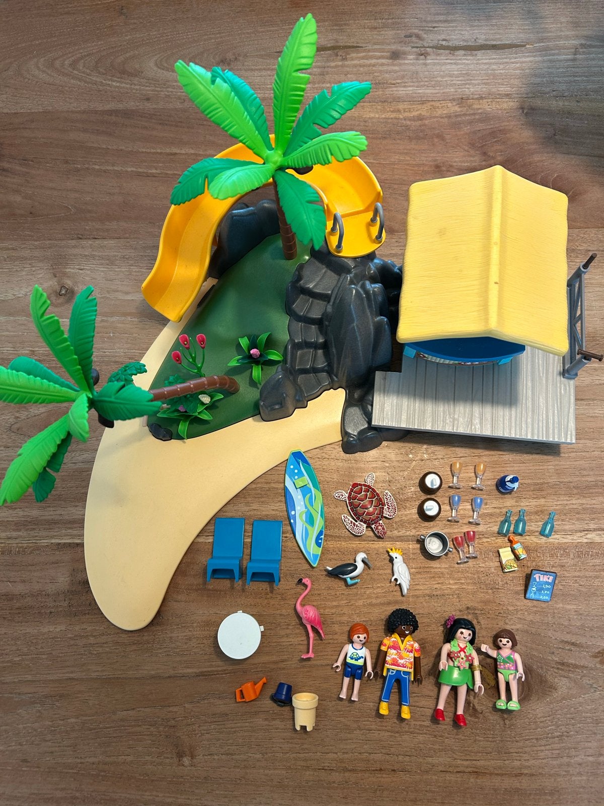 Playmobil Vakantie Eiland met Strandbar 6979, Ophalen, Zo goed als nieuw, Complete set